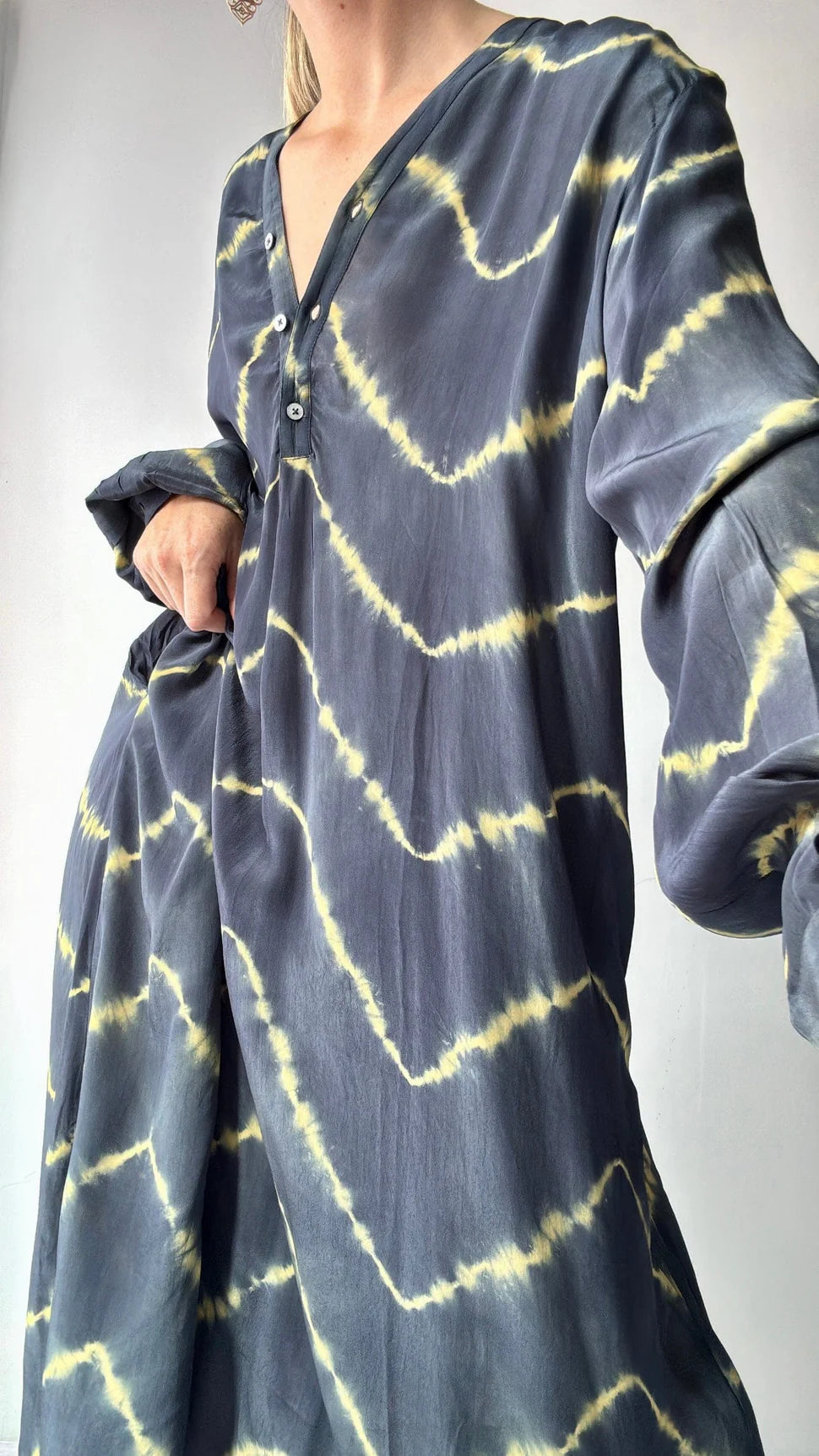 Robe Bohème Chic Col V