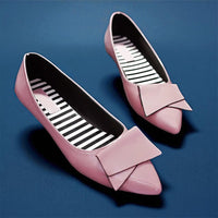 Chaussures Plates De Style Coréen Avec Nœud Papillon