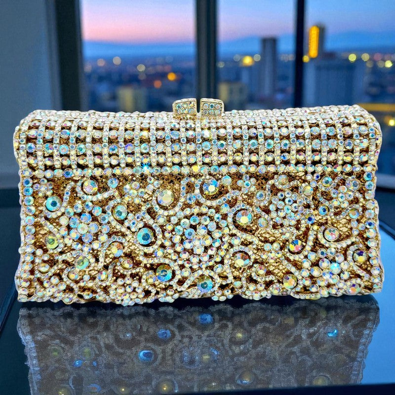 Sac à Main En Cristal Fait Main