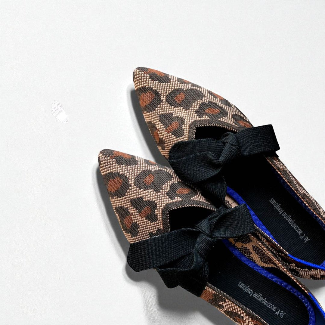 Chaussures Bateau Plates Et Décontractées Avec Nœud Style Mary Jane