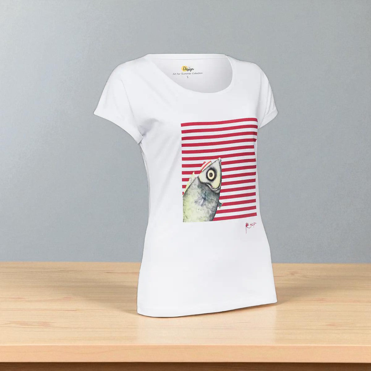 T-shirt Ras Du Cou Pistache