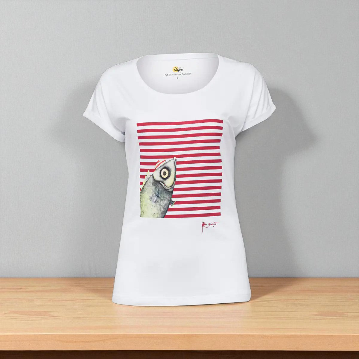 T-shirt Ras Du Cou Pistache
