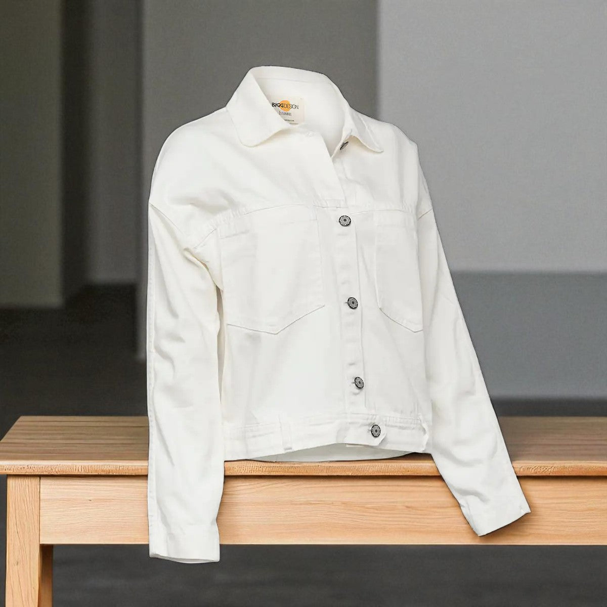 Veste En Jean Pistache