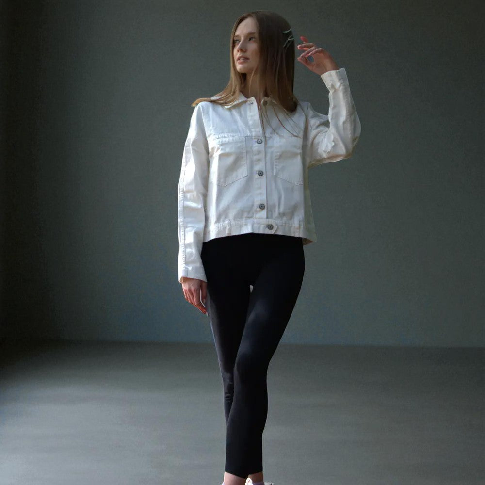 Veste En Jean Pistache