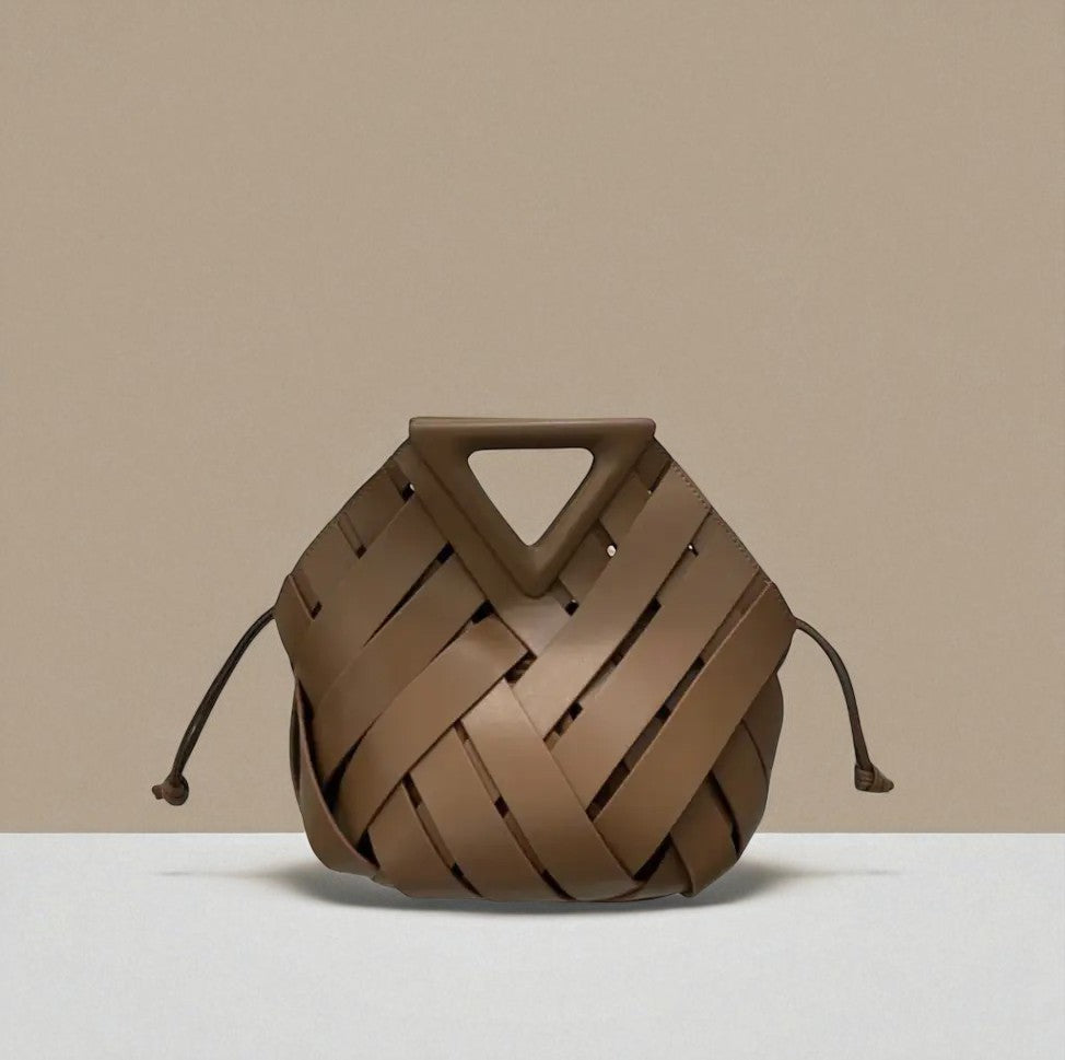 Sac à Main à Boucle Magnétique Triangulaire
