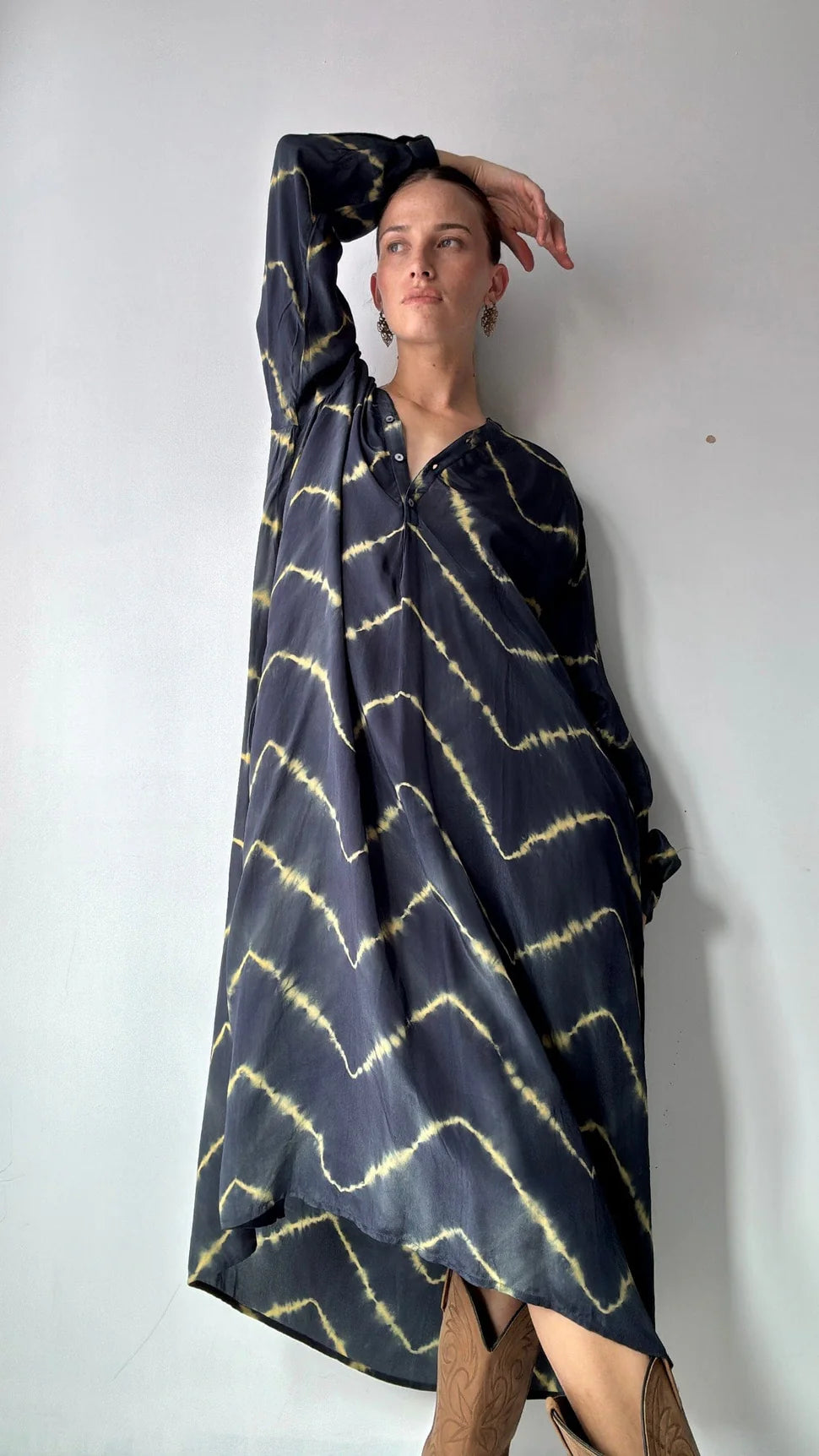 Robe Bohème Chic Col V