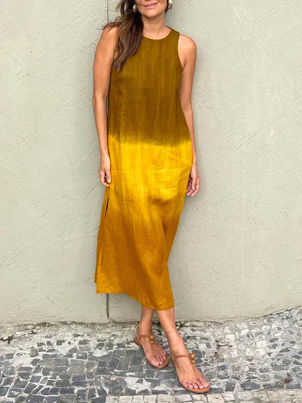 Robe d’Été Dégradée Élégance