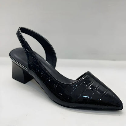 Sandales Confort Chic à Talon Moyen