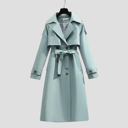 Petite Veste Coupe-vent Mi-longue Pour Femme