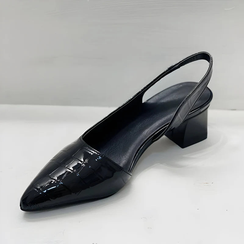 Sandales Confort Chic à Talon Moyen