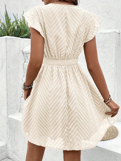Robe Évasée Charme Dentelle
