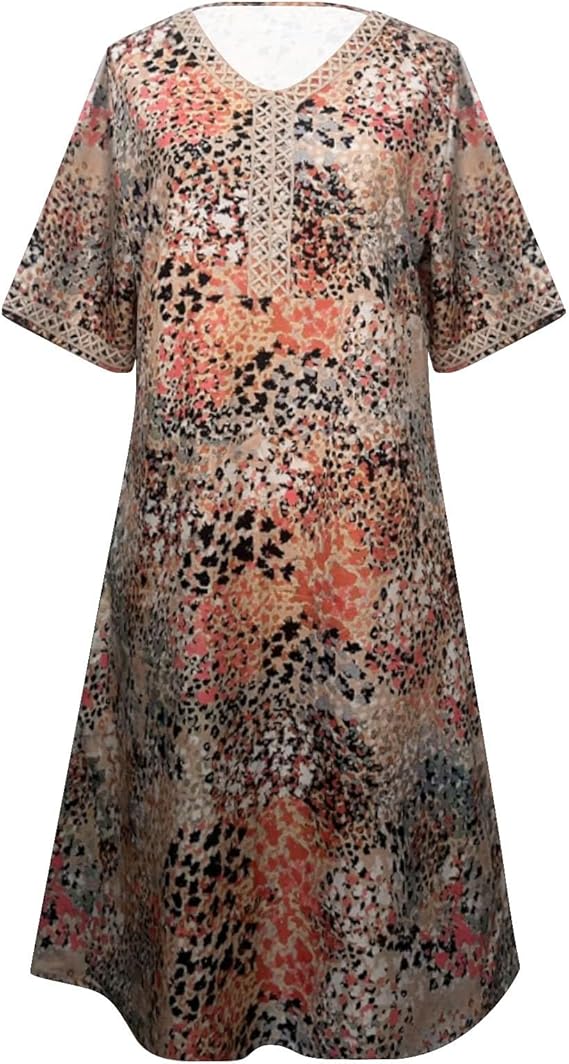 Robe d’Été Élégance Col V