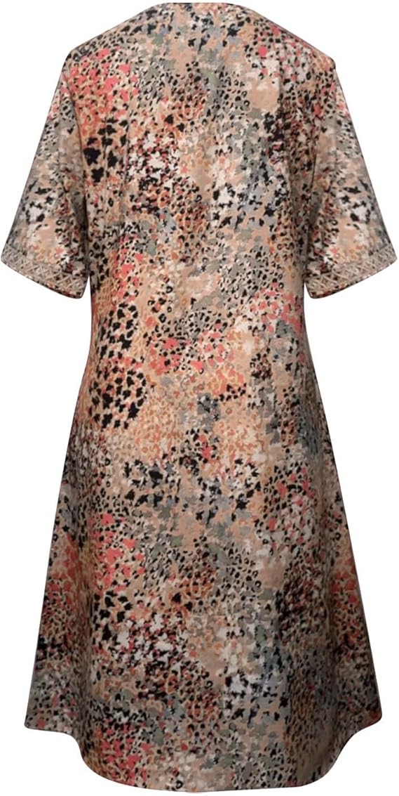 Robe d’Été Élégance Col V