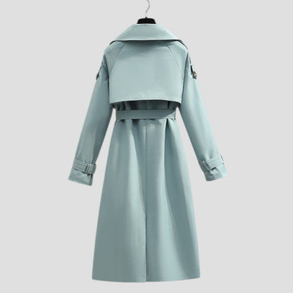 Petite Veste Coupe-vent Mi-longue Pour Femme