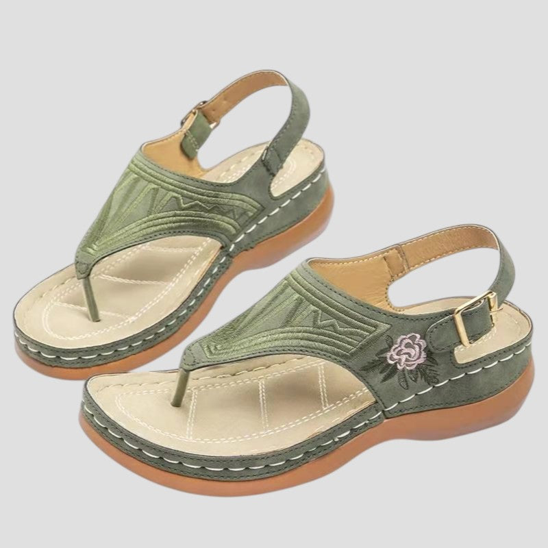 Sandales Et Tongs à Point Compensé Pour Femmes