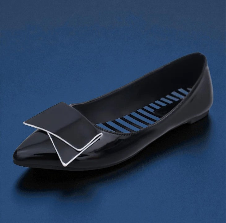 Chaussures Plates De Style Coréen Avec Nœud Papillon