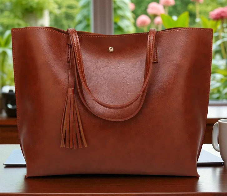 Sac à Bandoulière à Pompons D'automne
