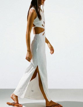 Robe Blanche Dos Nu