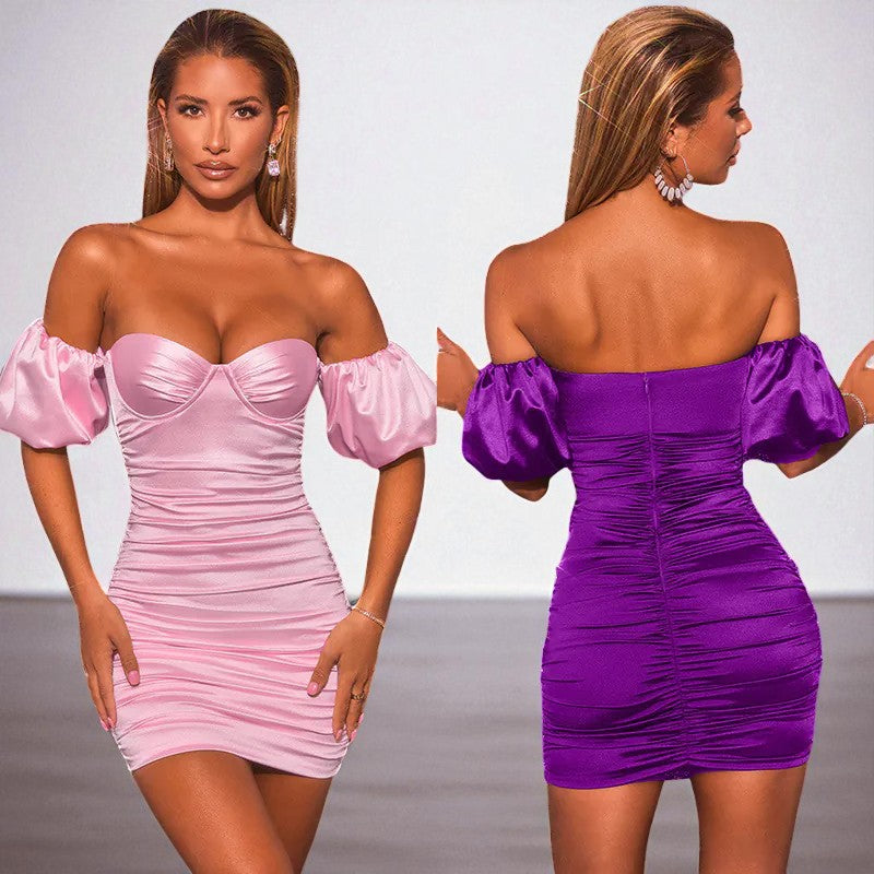 Robe Fourreau Slim Dos Nu