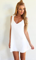 Robe Blanche Dos Nu
