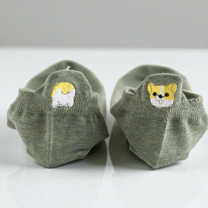 Chaussettes Brodées