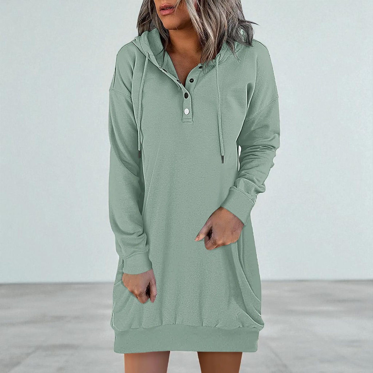 Pull à Capuche Avec Cordon De Serrage