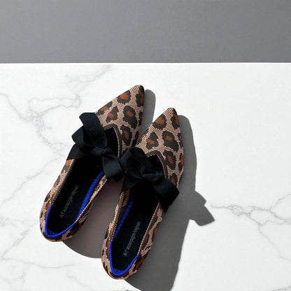 Chaussures Bateau Plates Et Décontractées Avec Nœud Style Mary Jane