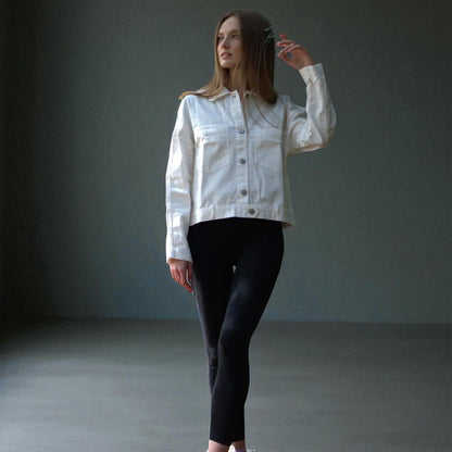 Veste En Jean Pistache