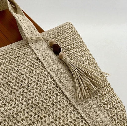Sac à Bandoulière En Paille