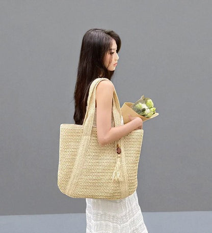 Sac à Bandoulière En Paille