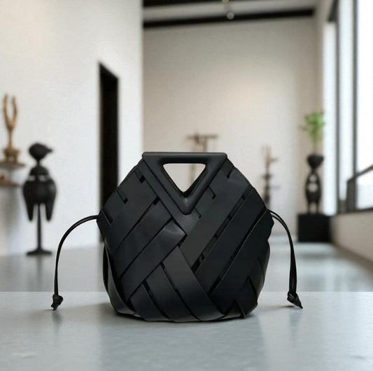 Sac à Main à Boucle Magnétique Triangulaire
