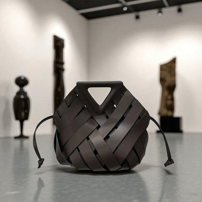 Sac à Main à Boucle Magnétique Triangulaire