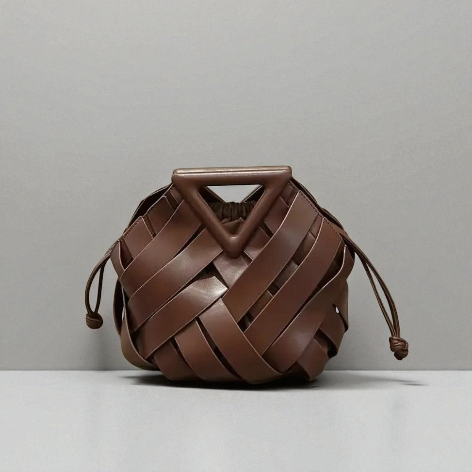 Sac à Main à Boucle Magnétique Triangulaire