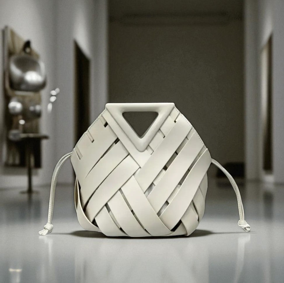 Sac à Main à Boucle Magnétique Triangulaire