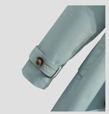 Petite Veste Coupe-vent Mi-longue Pour Femme