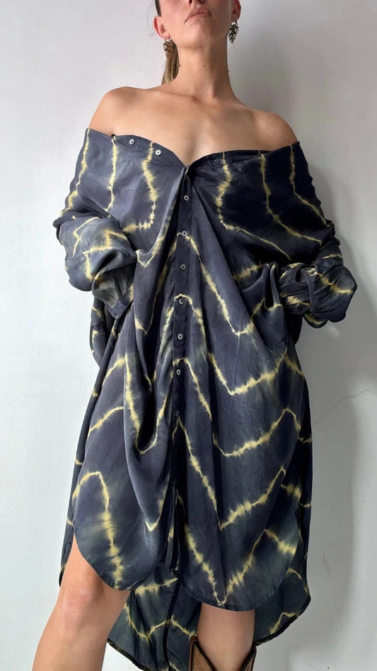 Robe Bohème Chic Col V